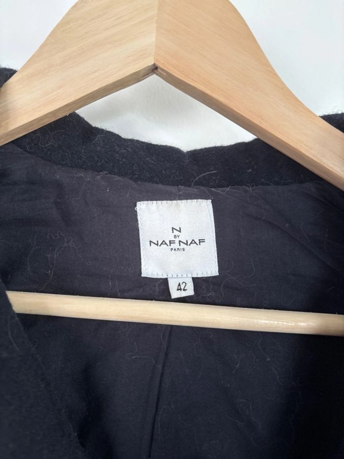Manteau bleu marine Naf Naf taille 42/XL - photo numéro 2