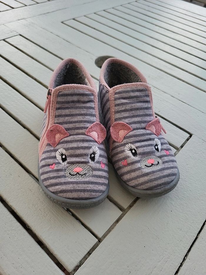Chaussons fermeture souris