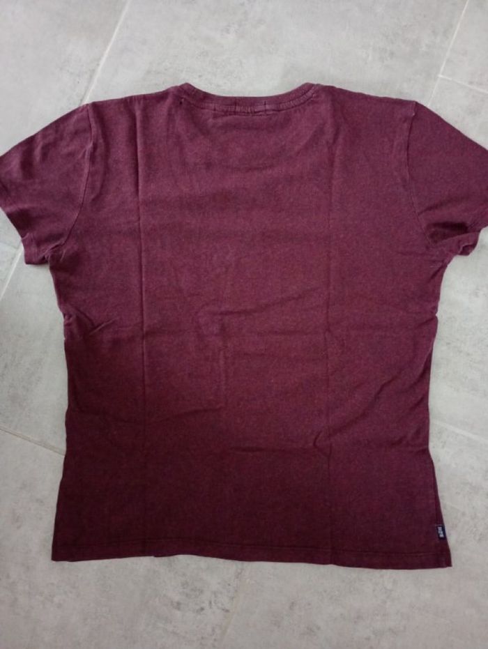 Teeshirt homme prune Superdry L - photo numéro 4