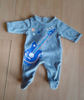 Grenouillère garçon naissance