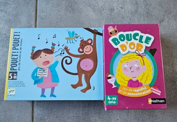 Lot 2 jeux pouet pouet t boucle d'or