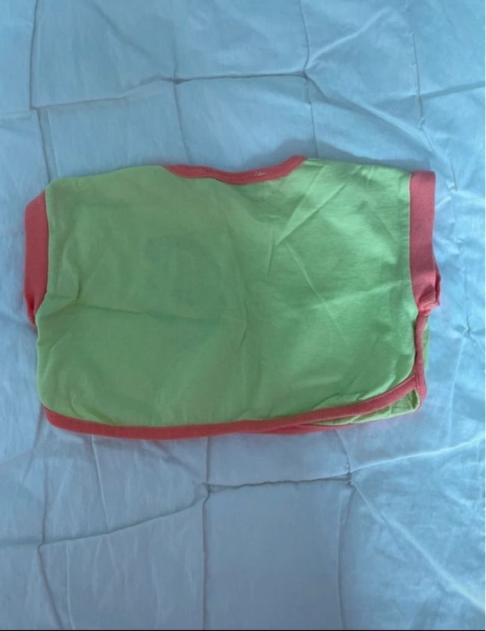 Tee shirt vert et orange - photo numéro 4