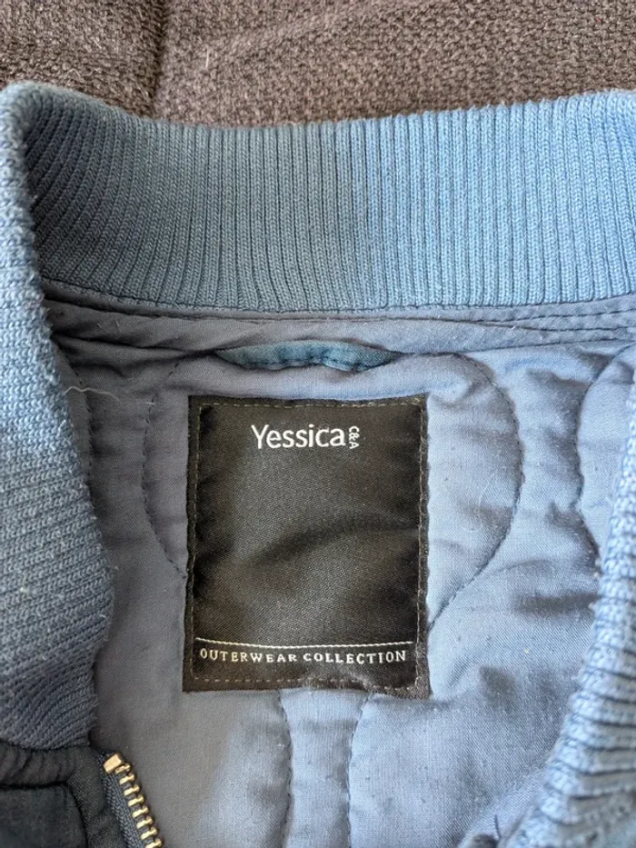 Veste matelassée bleue - photo numéro 3