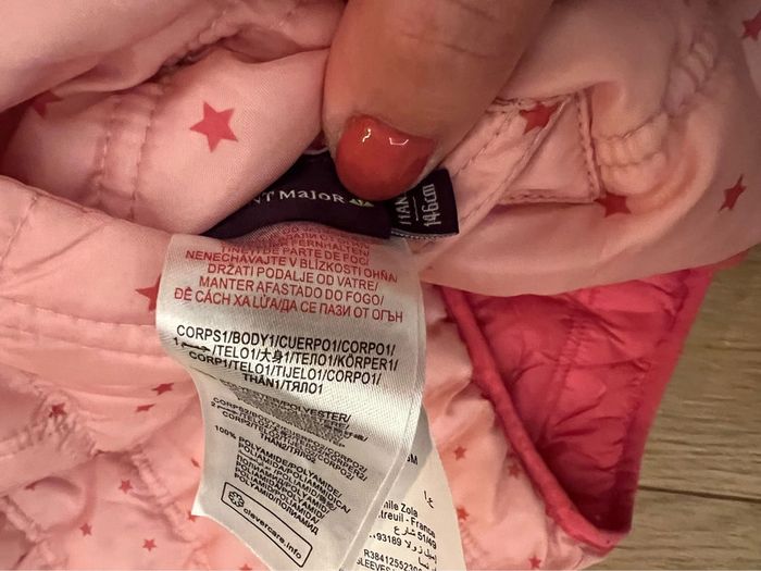 Vend doudoune sans manche réversible sergent major 11 ans bon état - photo numéro 3