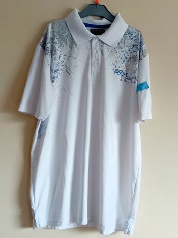 Polo blanc Atlas For Men Taille M