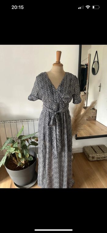 Robe longue à fleurs Opullence - taille M