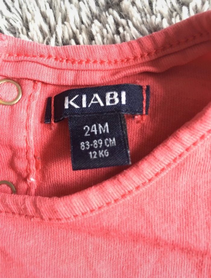 Teeshirt rose Kiabi - 24 mois - photo numéro 3