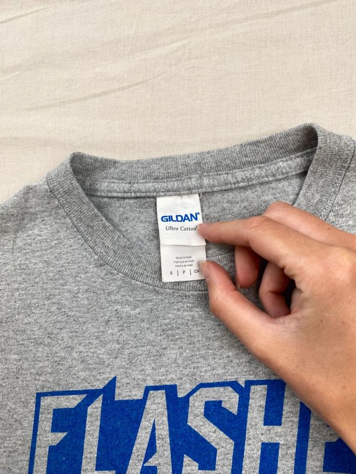 T-shirt imprimé sport USA, homme, été, gris, S - photo numéro 4