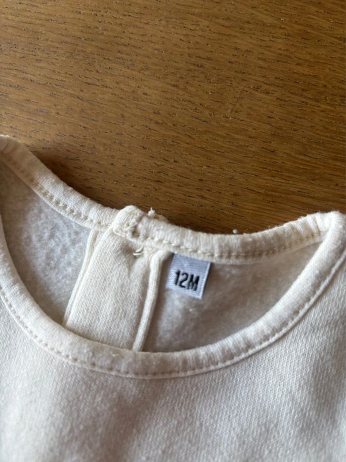 Robe beige et rose - photo numéro 3