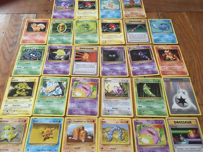 Lot de 28 cartes Pokémon série XY zvolution 108 de 2016