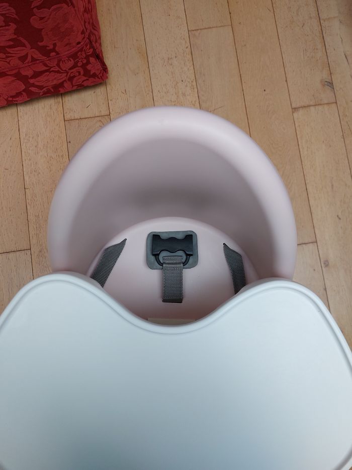 Chaise haute BabyBjorn rose - photo numéro 3
