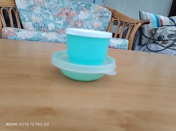 Ramequins x2 bleu Tupperware