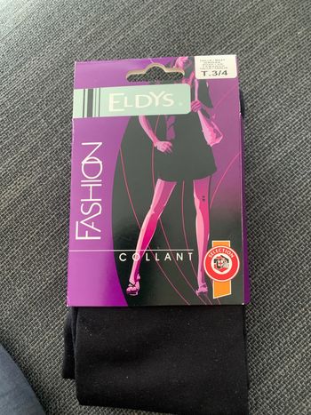 Collant noir opaque