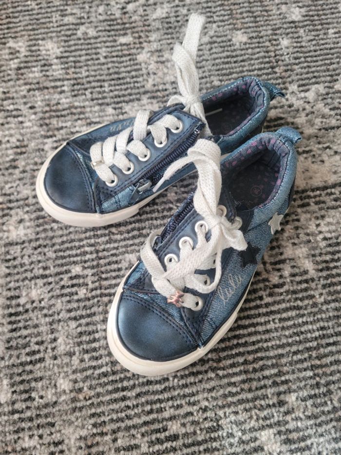 Baskets jeans Lulu castagnette pointure 28