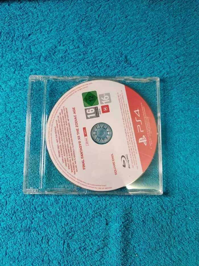 PS4 Final fantasy XII the zodiac age version promo