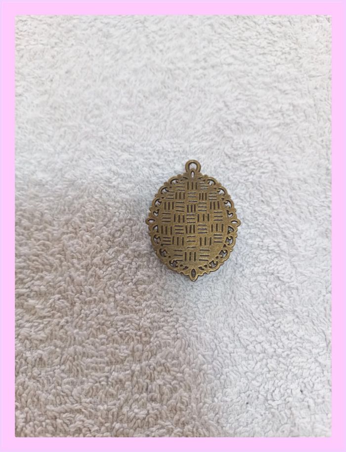 Pendentif avec cabochon reine des neiges - photo numéro 2