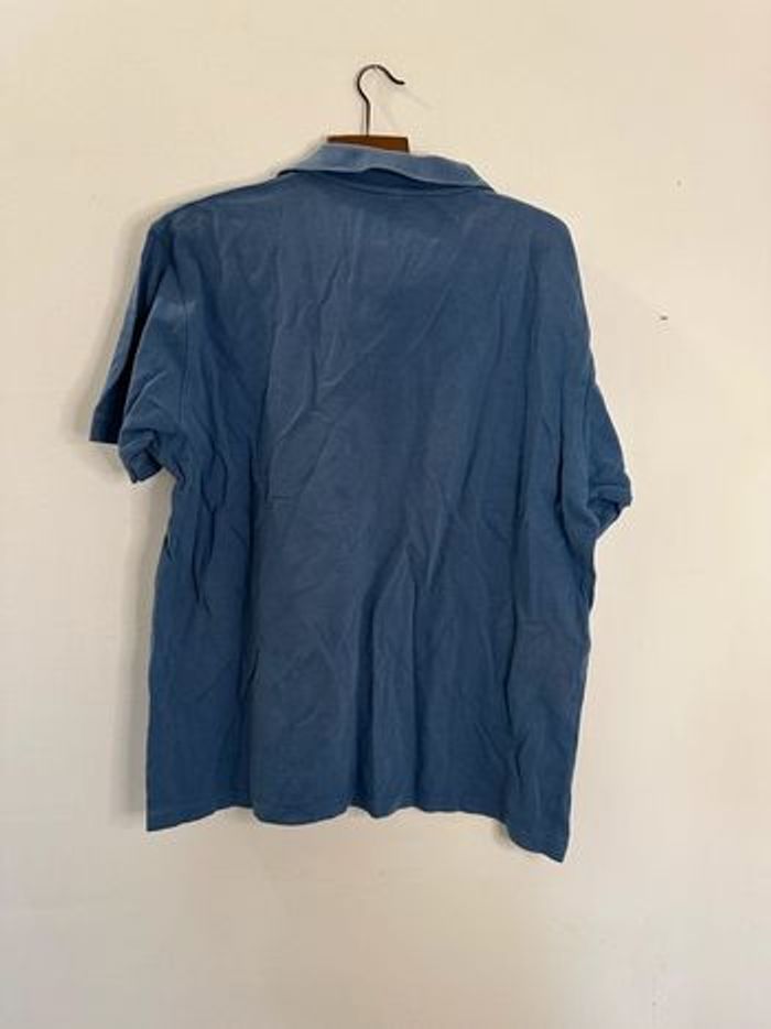 Polo manches courtes bleu 100% coton - photo numéro 3