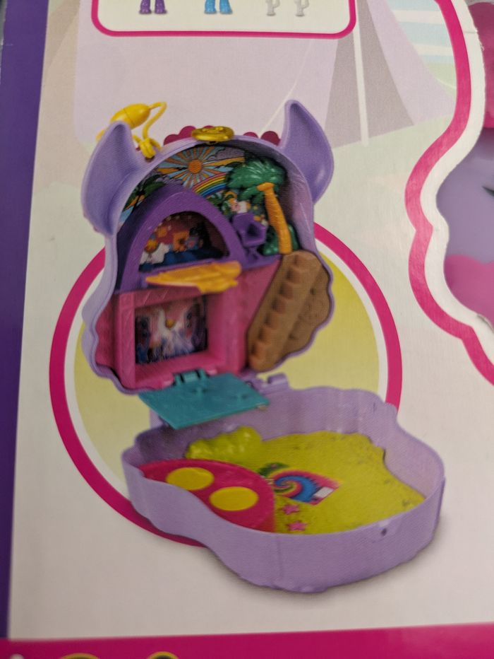 Coffret Polly pocket NEUF Aventures du lama - photo numéro 3