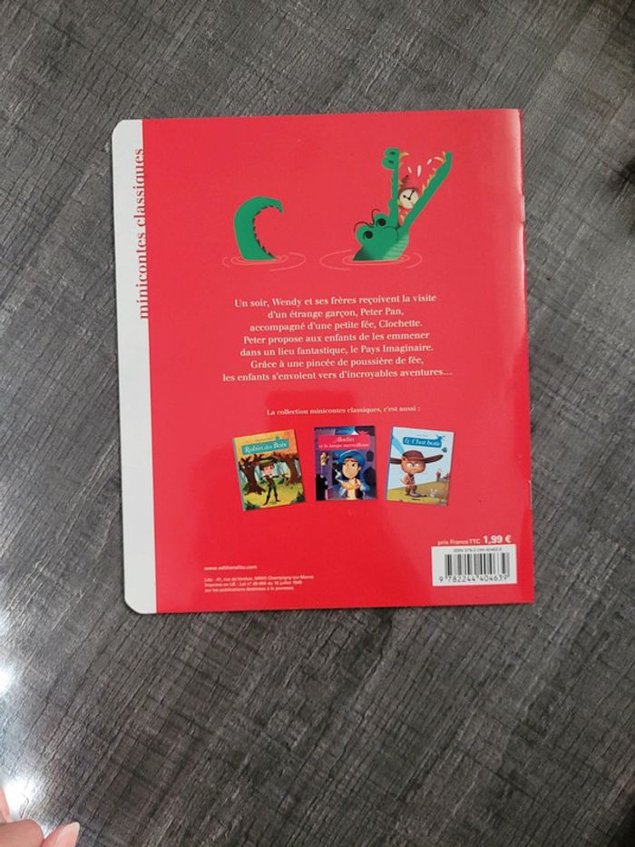 Livre peter pan - photo numéro 2