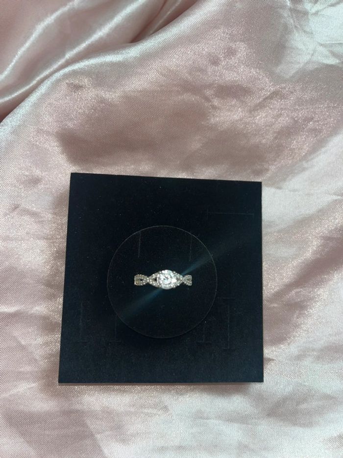 Bague Karin Argent Blanc Oxyde de Zirconium - photo numéro 6