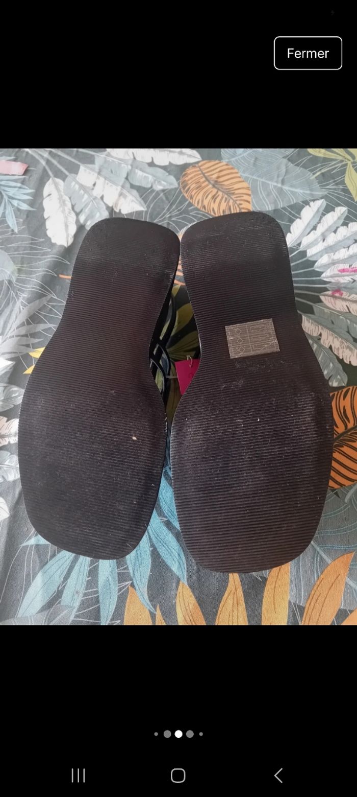 Sandales à talon Mezzo Tinto - photo numéro 5