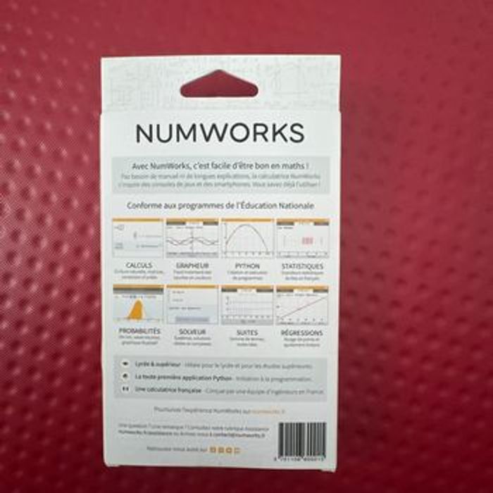 Calculatrice graphique Numworks - photo numéro 2
