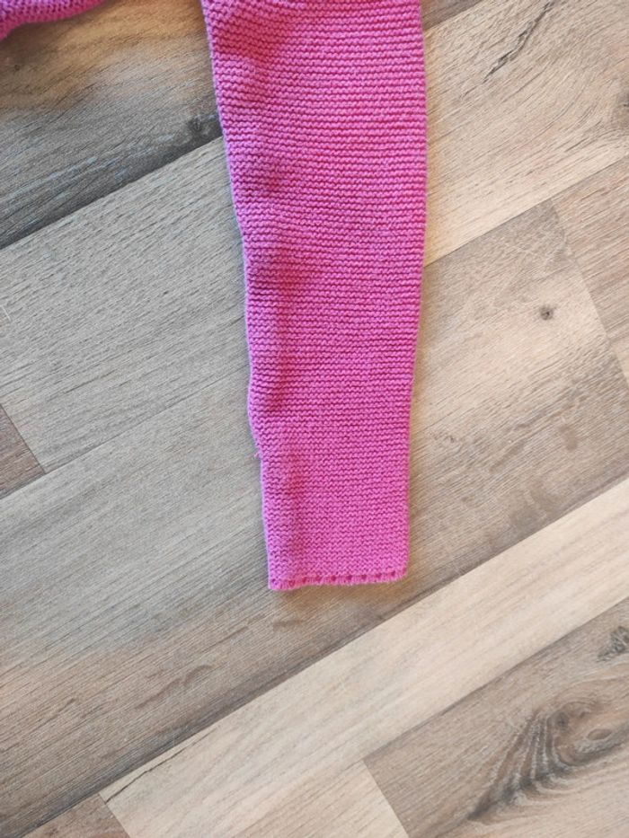 Gilet épais grain de blé 3 ans - photo numéro 3