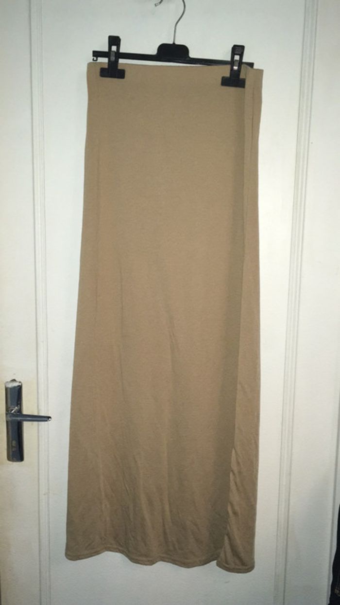 Jupe longue beige - photo numéro 2