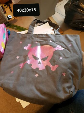 Sac cabas tête de mort