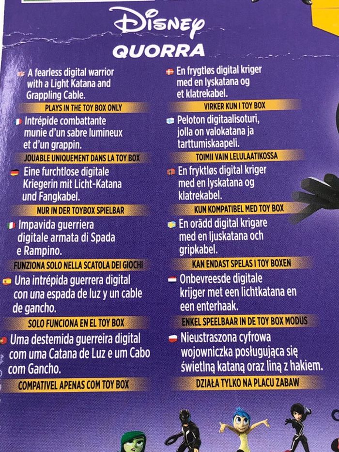 Figurine Disney Infinity 3.0 Quorra neuf - photo numéro 5