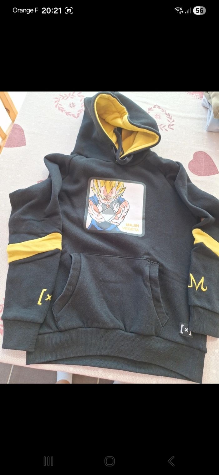 Pull capuche 12 ans Dragon Ball