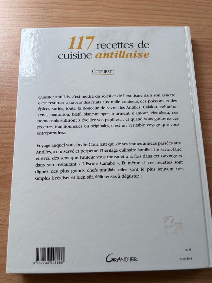 Livre « 117 rêve de cuisine antillaise » - photo numéro 2