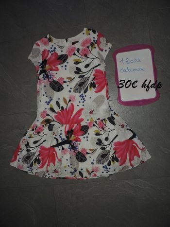 robe catimini taille 12 ans