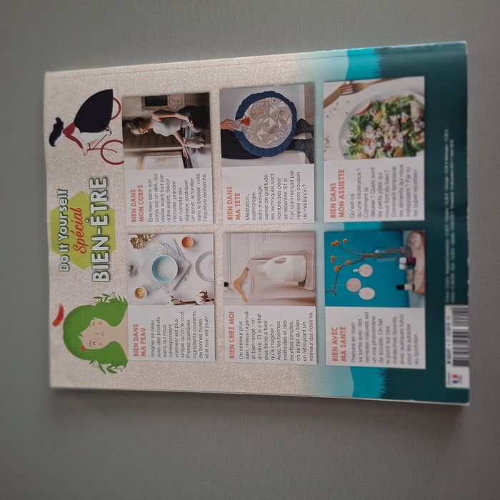 Lot 2 revues Bien-être de L'ADN (L'atelier des Nanas) - Les essentiels n.4 et 6 - photo numéro 3