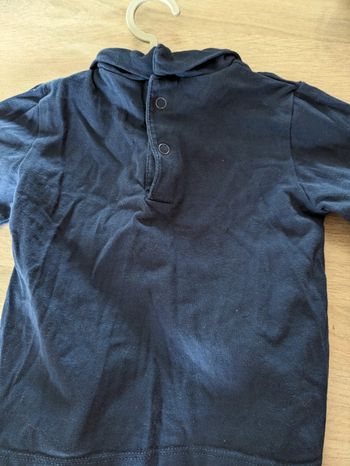 Sous pull bleu marine