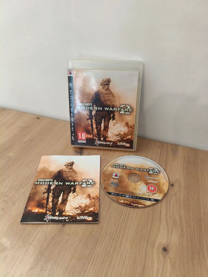 Jeu PS3 call of duty modern Warfare 2