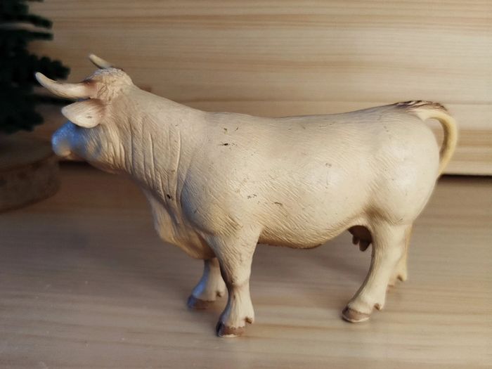 Schleich Vache beige figurine animal de la ferme - photo numéro 3