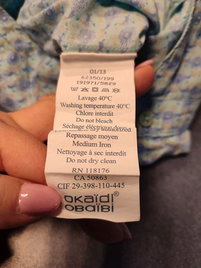 Blouse paon - photo numéro 2