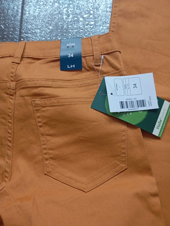 Pantalon slim neuf La Halle 34 - photo numéro 3