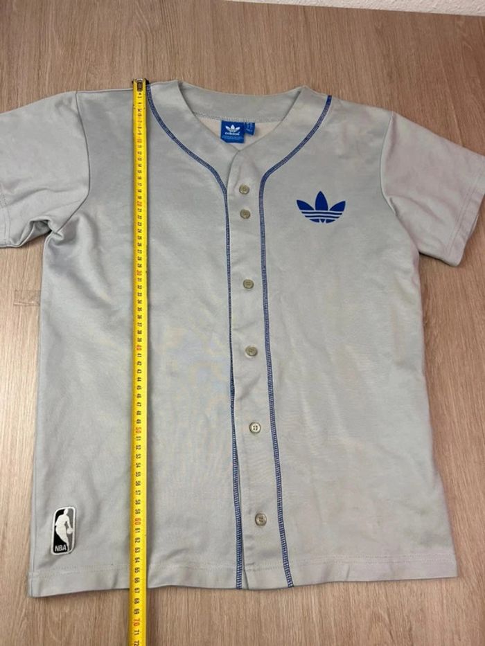 Maillot type Jersey baseball Adidas Originals X NBA New York Knicks #46 - photo numéro 4