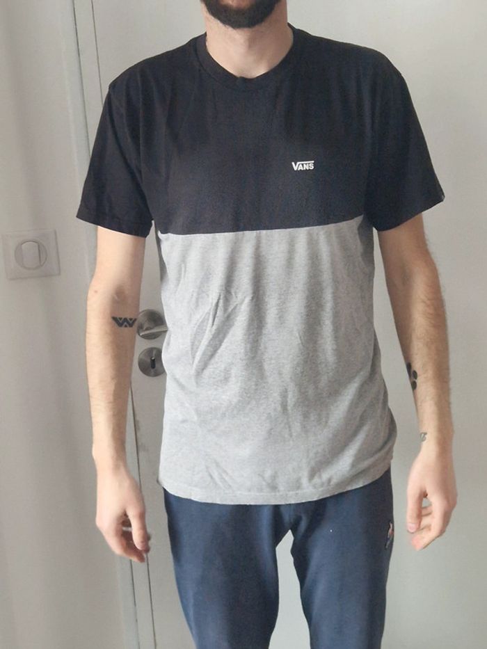 T-shirt vans noir gris taille M classic fit