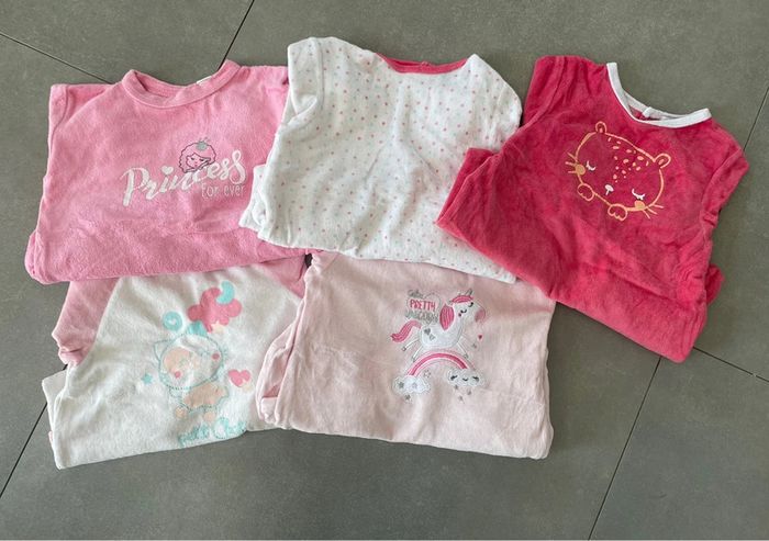 Lot 5 pyjamas BBF - 24mois