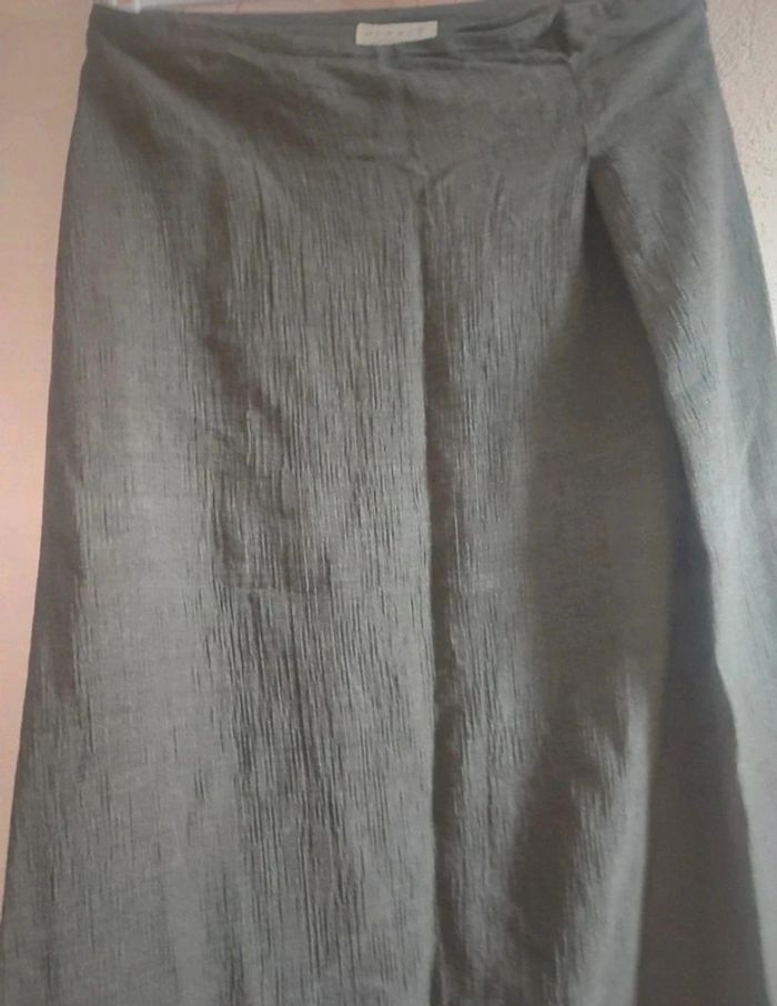 Jupe longue grise , Hennes collection taille 36 - photo numéro 2