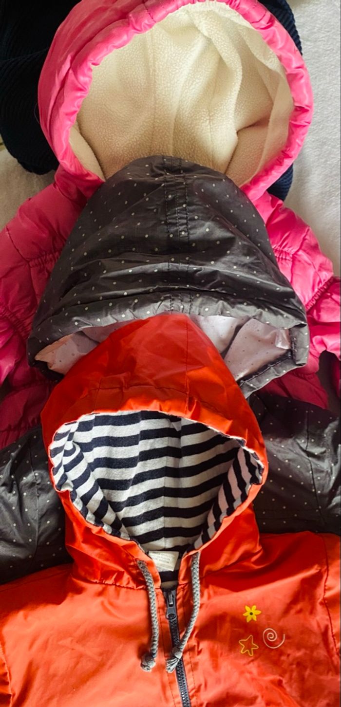 blouson doudoune fille disney baby minnie 23 mois rose vif chic girl