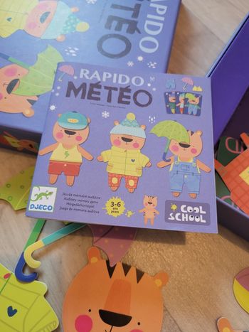 Jeu rapido météo djeco