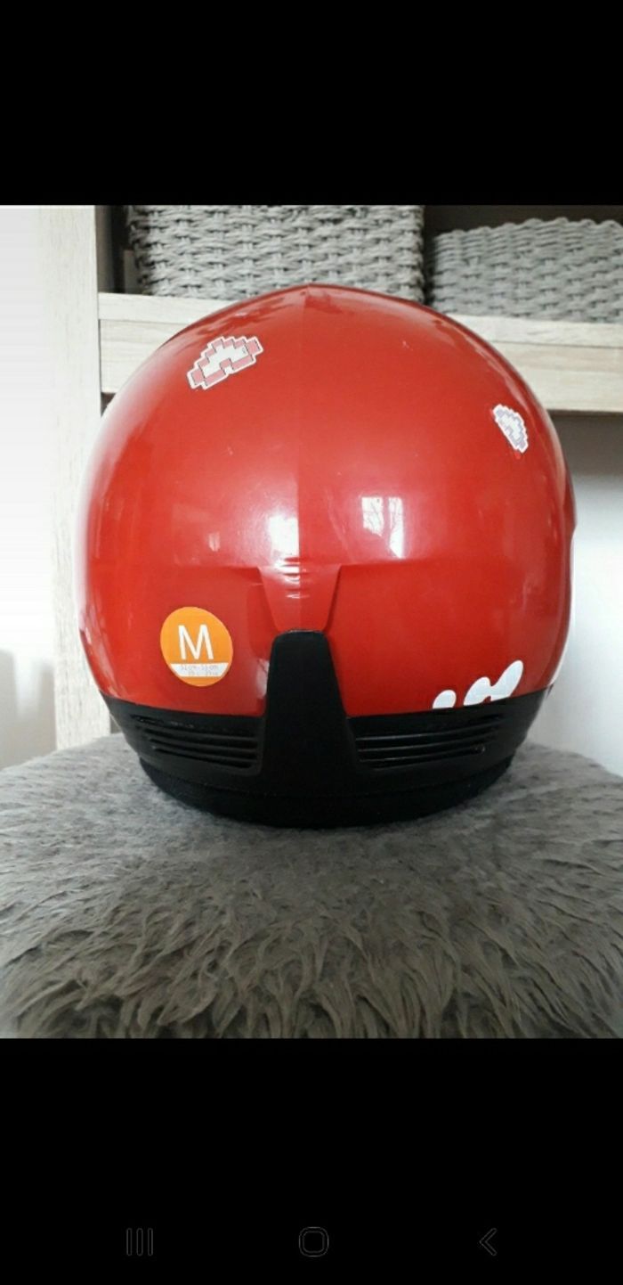 Casque de ski rouge - photo numéro 2