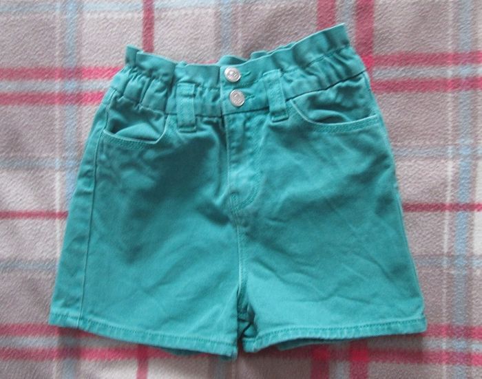 Short en jean vert KIABI 5 ans