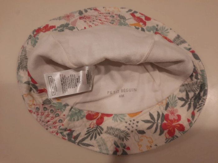 Chapeau bébé fille petit beguin - photo numéro 3