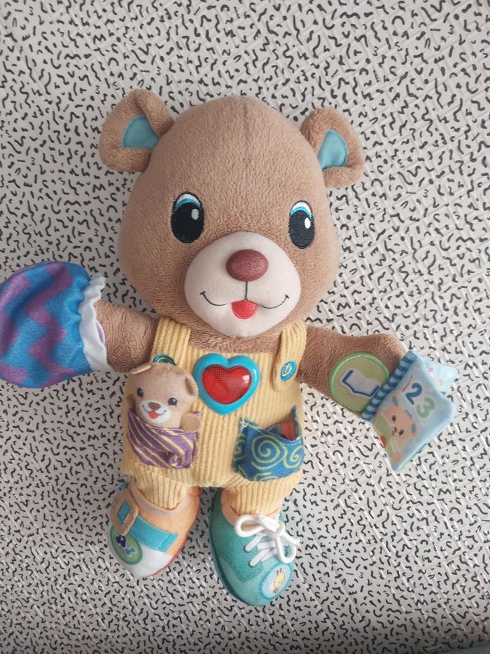 Ours éducatif interactif VTech – Gaspard 1,2,3 habille-moi - photo numéro 4