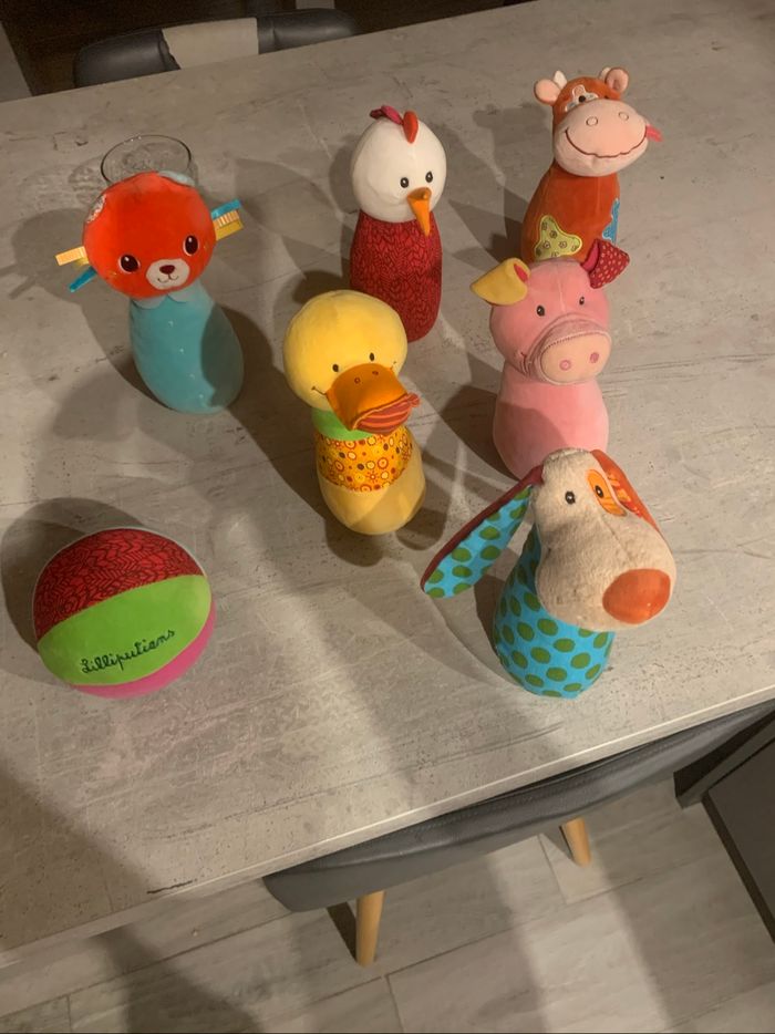 Jeu de quilles nounours